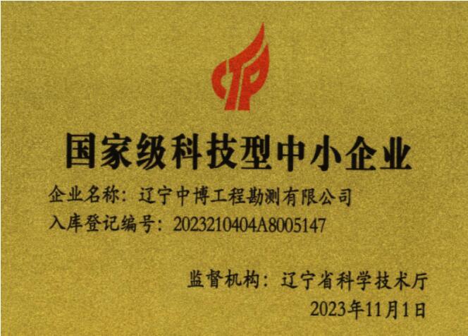 國家級科技型企業